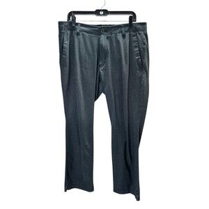 Under Armor Pants Men's Size 38 x 32 Gray Athletic Breathable